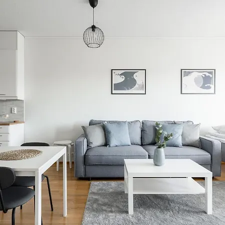 Floor 1br In Tampella With Free Parking, Sauna & Balcony Apartmán *