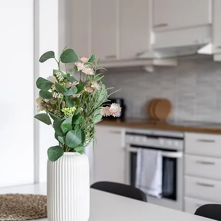 Apartmán Floor 1br In Tampella With Free Parking, Sauna & Balcony