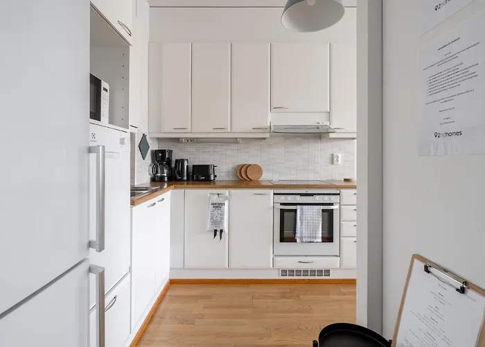 Apartamento Floor 1br In Tampella With Free Parking, Sauna & Balcony Tampere