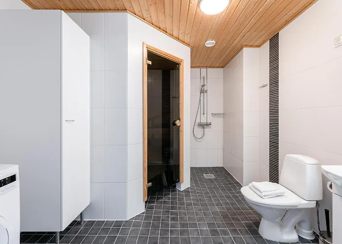 Floor 1br In Tampella With Free Parking, Sauna & Balcony Apartamento *